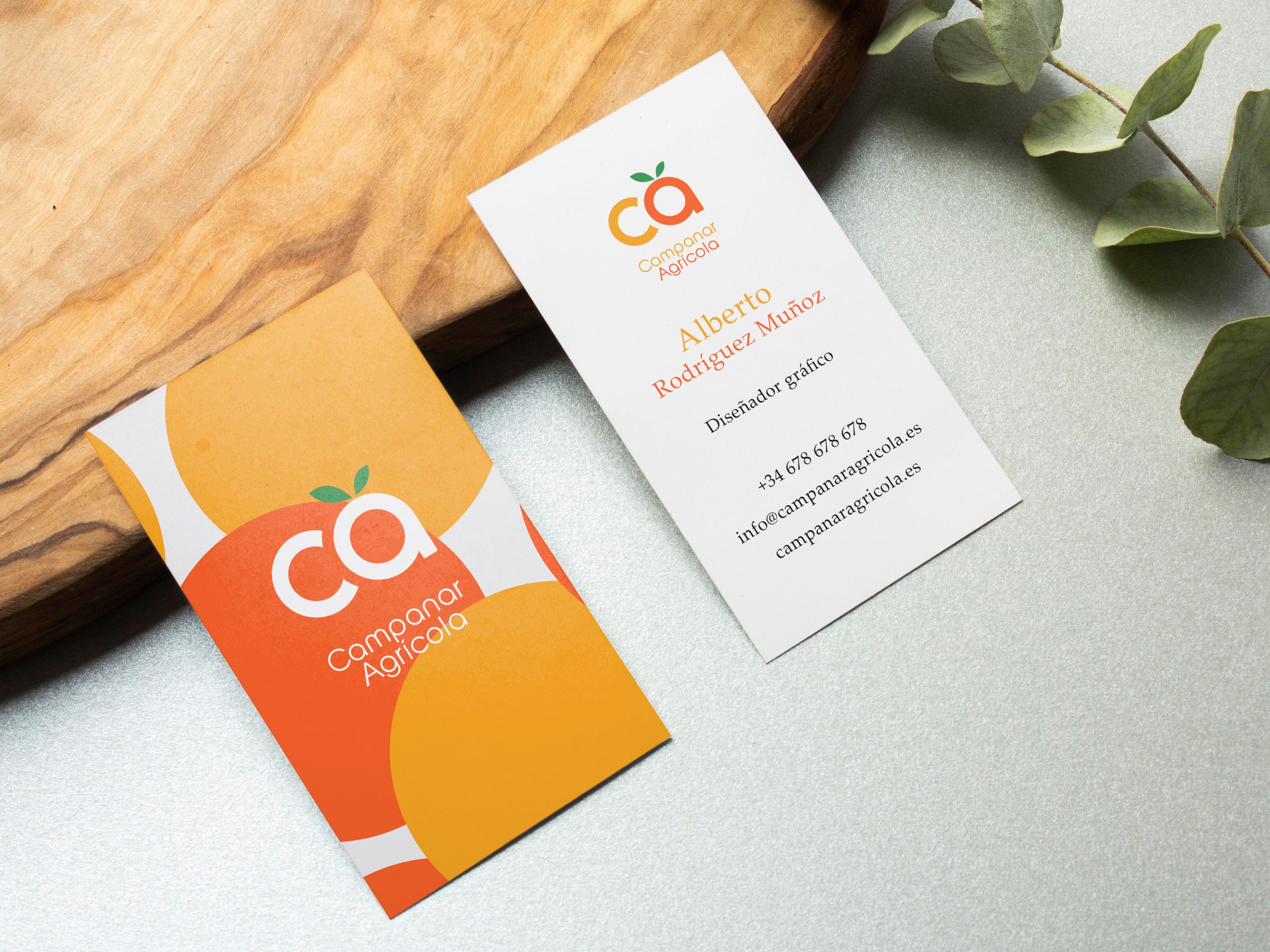 Triple Business Card Mockup by Anthony Boyd Graphics
